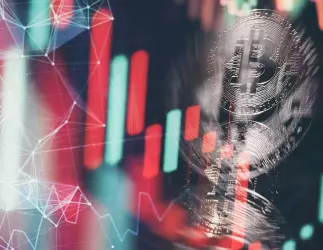 Снижение количества покупателей биткоина указывает на ослабление акций, связанных с криптовалютами.