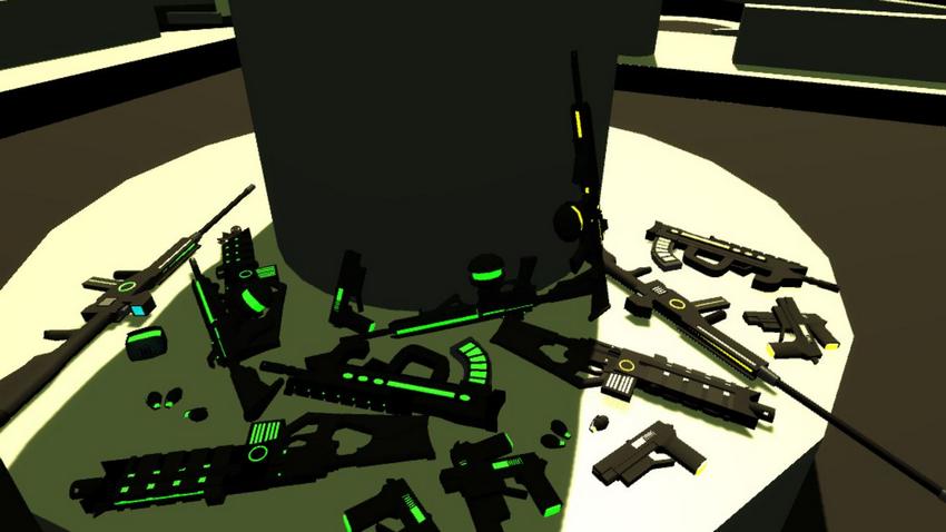 Laser Weapons Green an Yellow edition