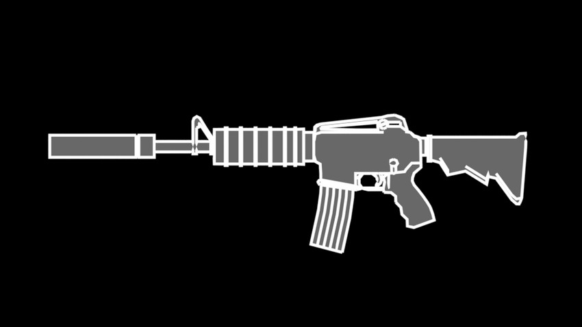 First weapon mod (Silenced M4A1)