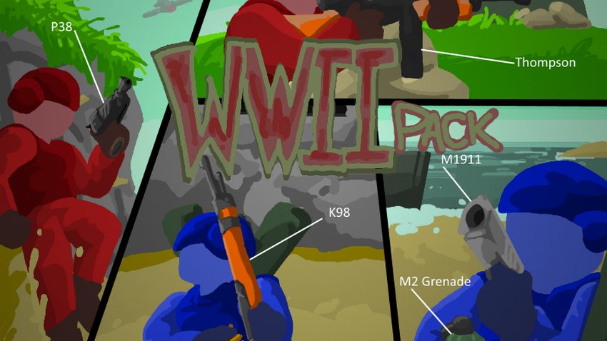 WW2 weapons pack