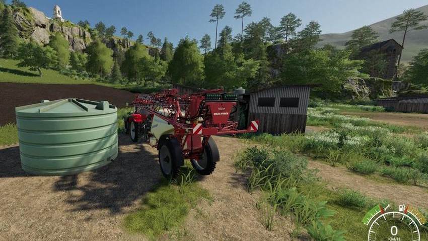 Placeable Liquid Fertilizer Tank