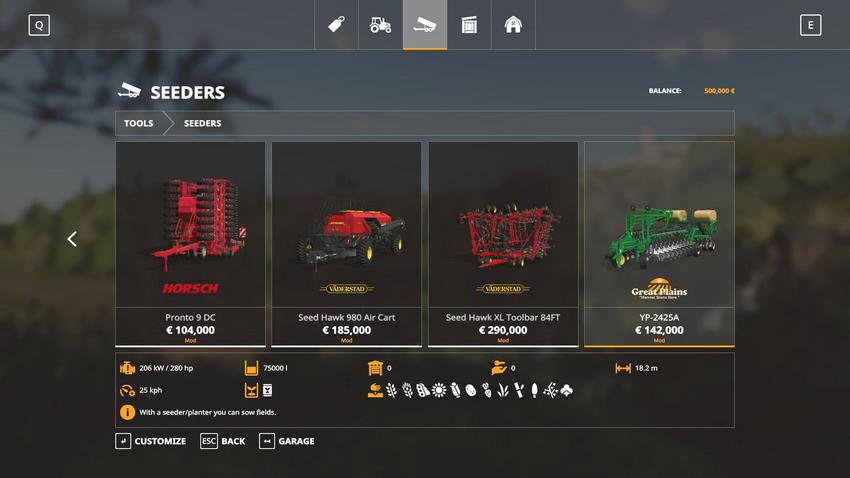 Seeder Pack