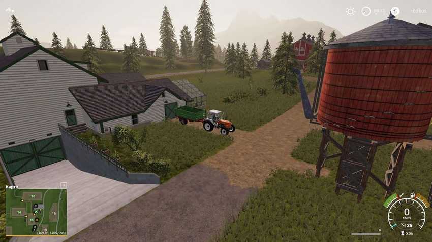Goldcrest Valley Map