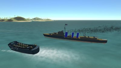 Подробнее о WWII: Destroyer vs U-Boat
