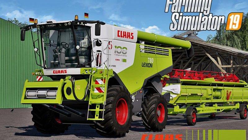 Claas Lexion 780 Full Pack
