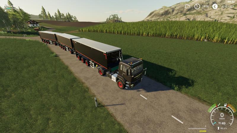 Man Krampe Trailer With Trailer Coupling Dolly