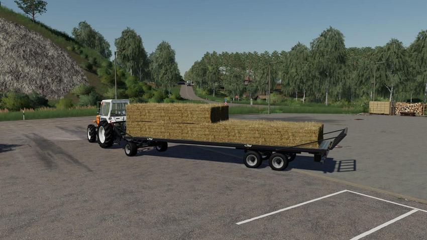 Fliegl Dpw 180 Roundbale Autoload