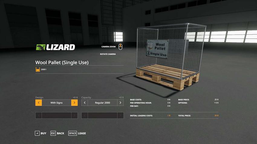 Wool Pallet - Buyable