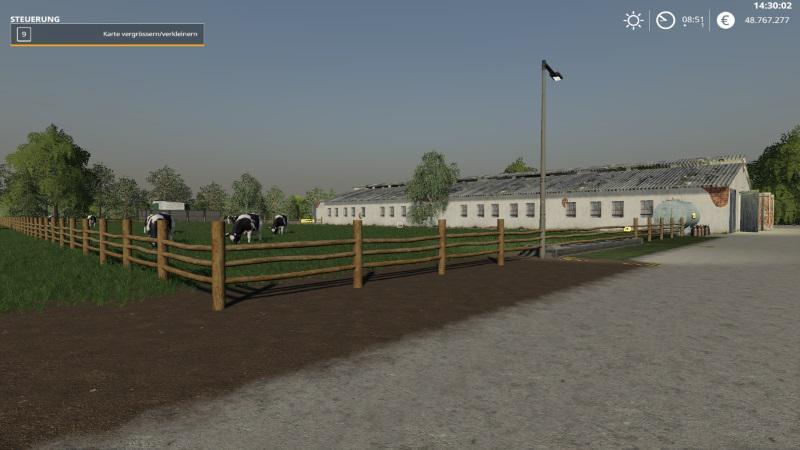 Placeable DDR cowshed