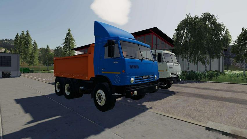 КамАЗ-53212 + полуприцеп