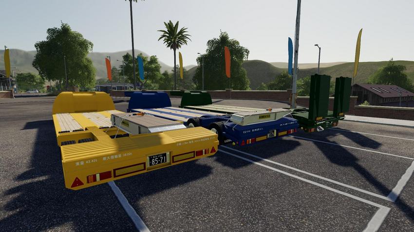 16 Wheels Lowdeck Trailer