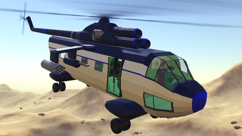 Falcon TH. III "Dragonfly" Armed Transport Heli