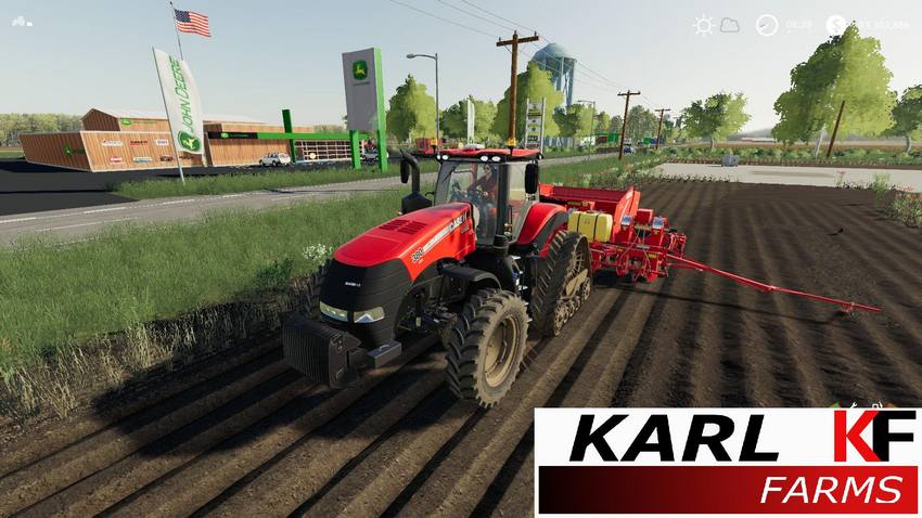 Case IH Magnum Us W/Helicopter Tanks