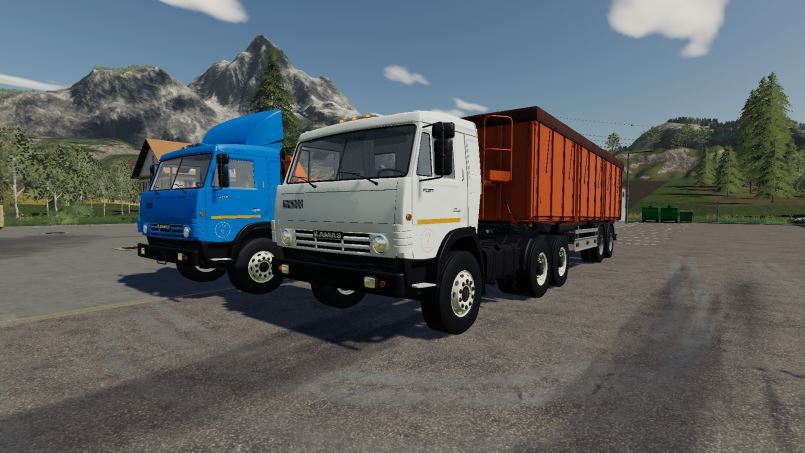 КамАЗ-5410 с полуприцепом