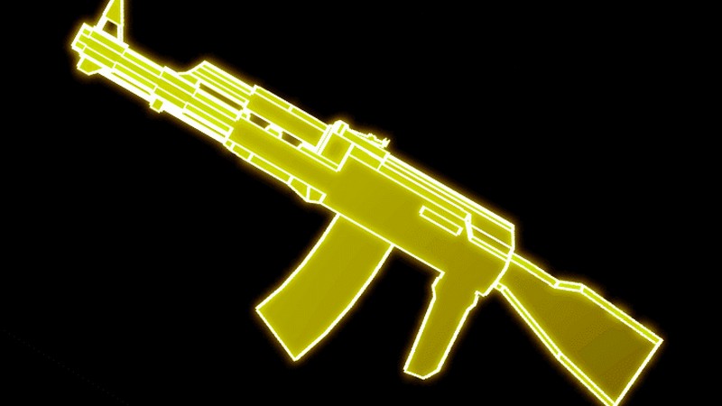 Golden AK-47 Remake