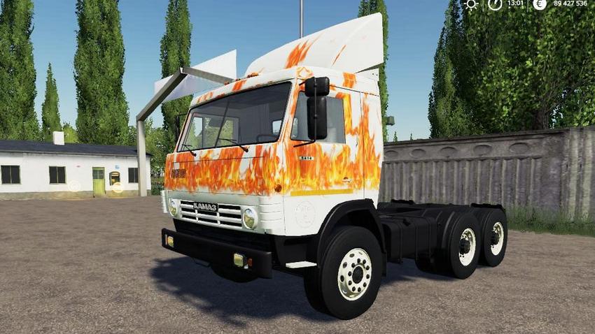 КАМАЗ 53212 (огонь)