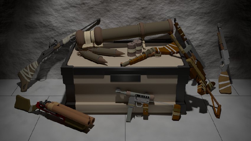 rust game weapons