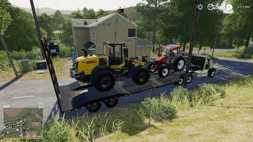 LW-60 Lowbed Trailer