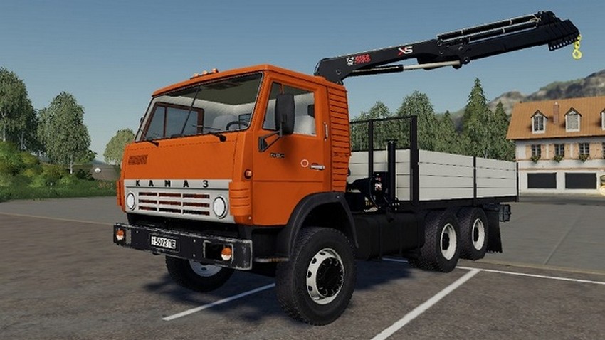 КамАЗ 55102 Манипулятор