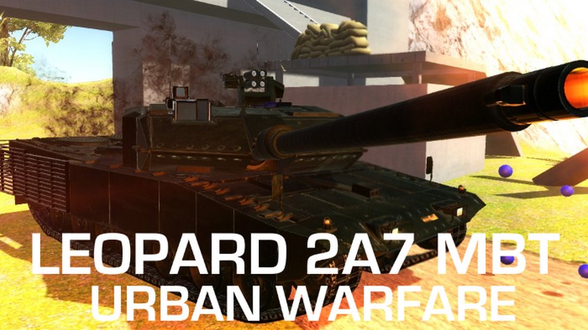 Urban Warfare Leopard 2A7+