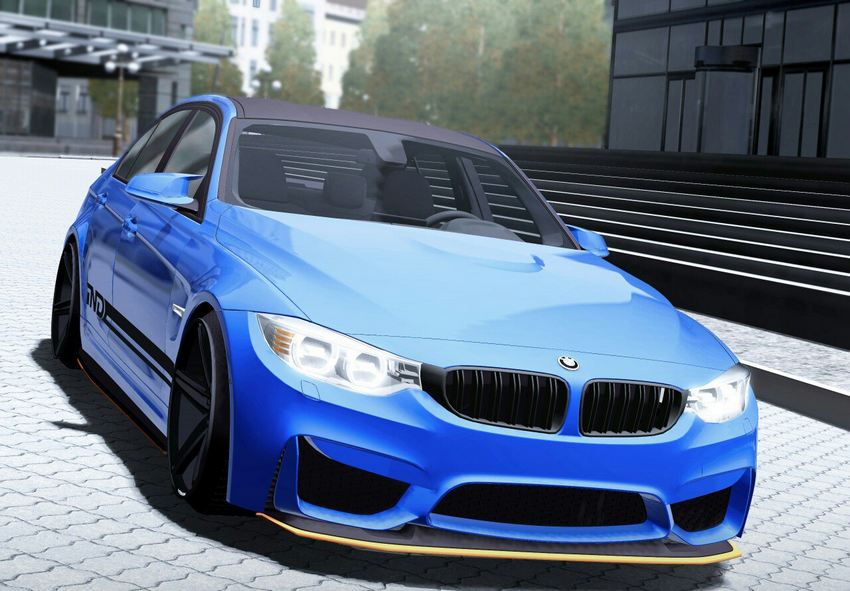 Мод «BMW M3 F80» для City Car Driving