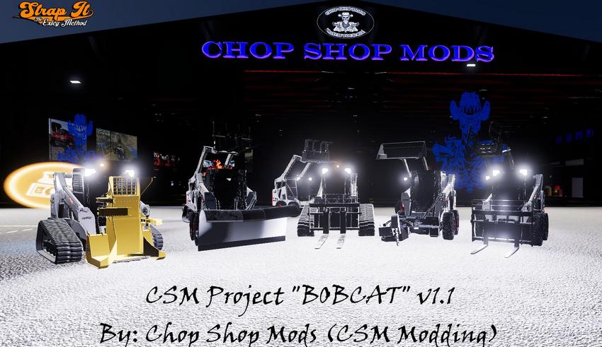 CSM Bobcat 590 Series Skid Steer Pack