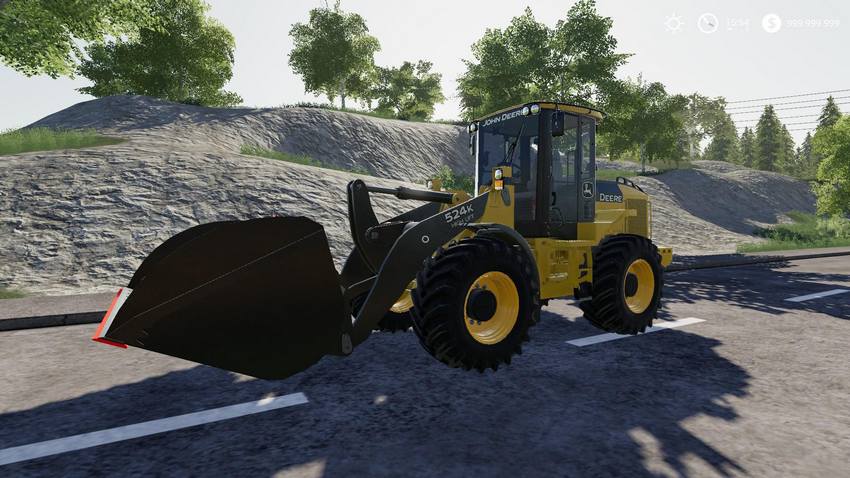John Deere 524K