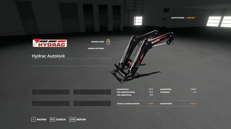Device Pack Hydrac Autolock FL
