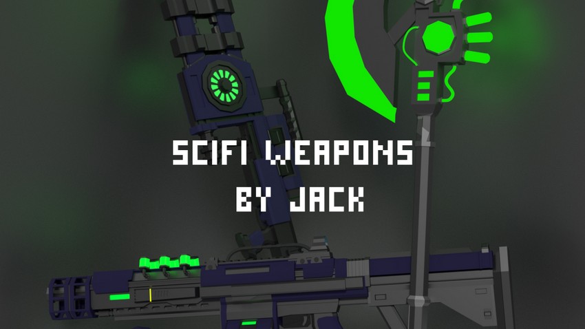 SciFi Weapons Jack (Railgun Included)