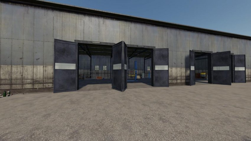 Garage With Workshop Trigger для Farming Simulator 19.