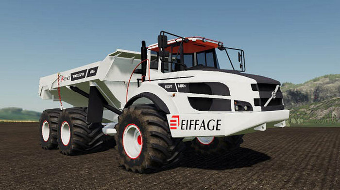 Volvo A40G White Eiffage
