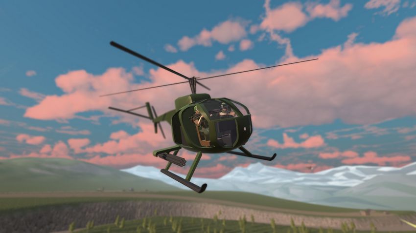 Project Vietnam - OH-6 Helicopter
