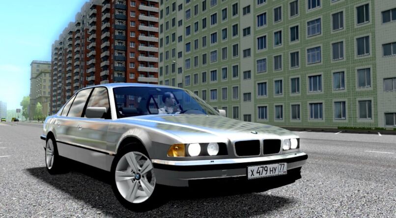 Скачать мод «BMW E38 740D» для City Car Driving