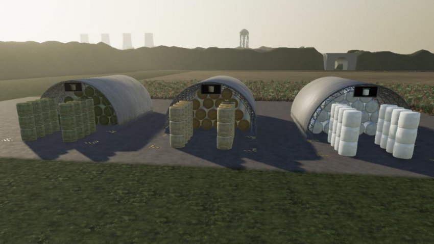 Round Bale Storages