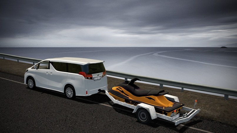 Jet Ski On Trailer