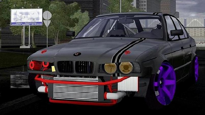 BMW E34 «Дрифт корч»