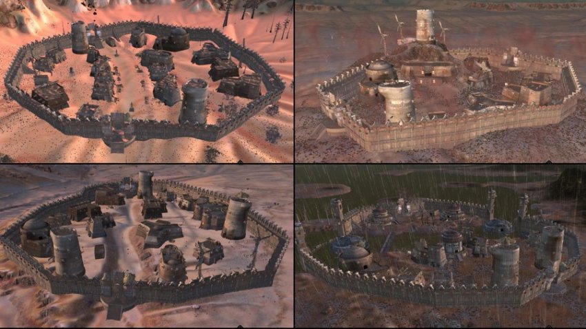 Больше городов и форпостов / More City and Outpost