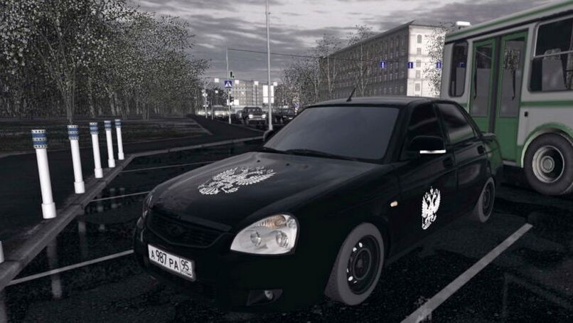 Дополнение к Lada 2170 Black Edition