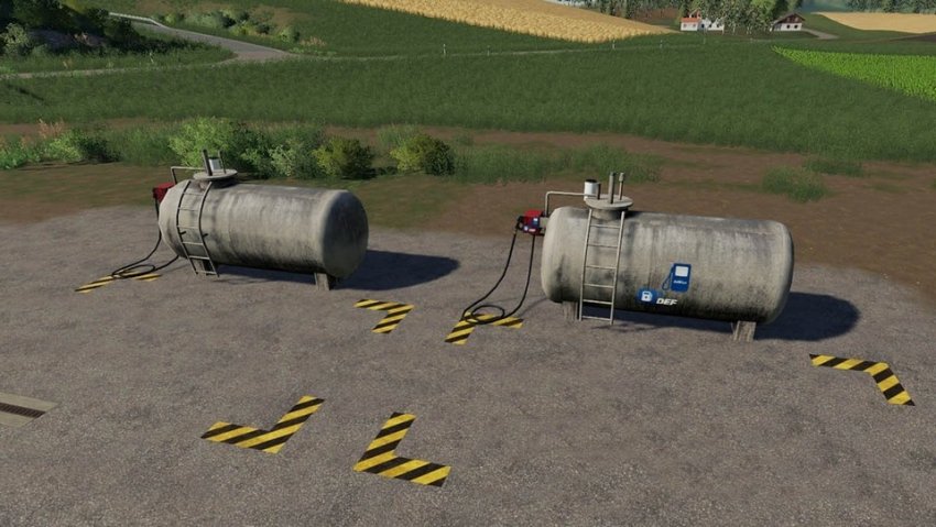 Placeable Fuel Tank