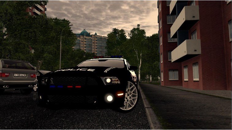 Ford Mustang Shelby GT500 Police