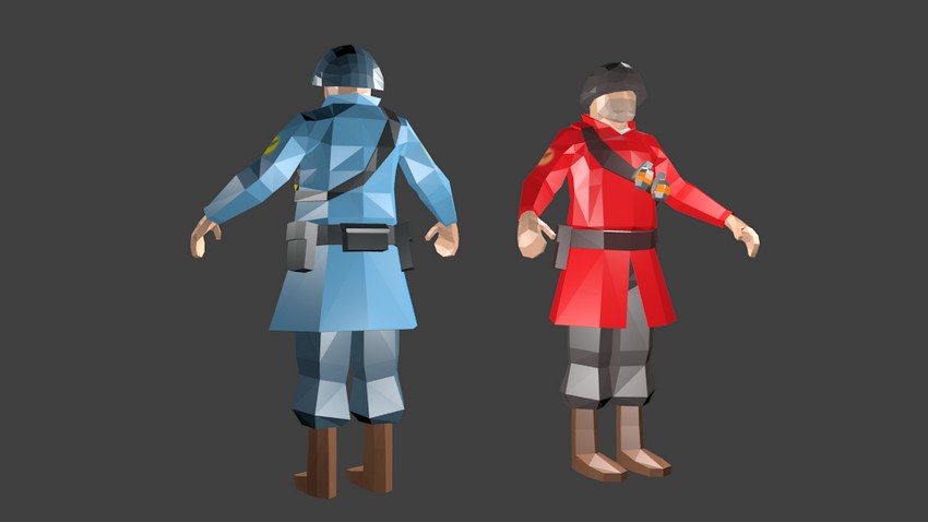 TF2 Soldier Custom Skin