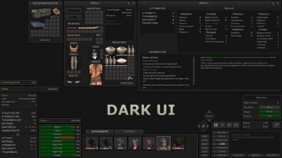 Подробнее о Темный интерфейс / Dark UI