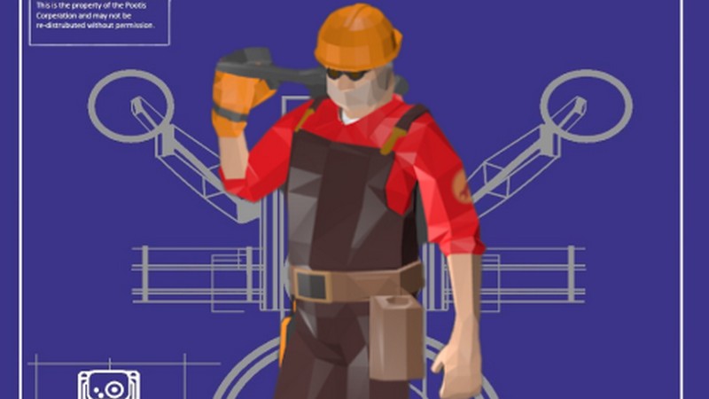 TF2 Engineer Custom Skin