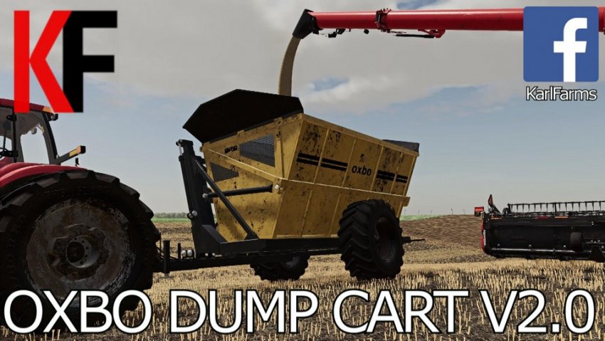 Oxbo High Tip Dump Cart