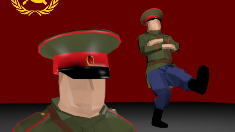 Советский офицер / комиссар Custom Skin