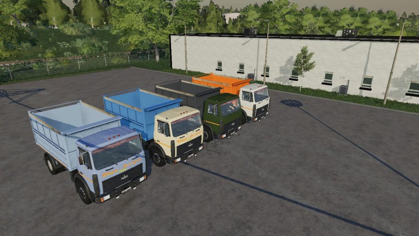 MАЗ-5551A2 и Прицеп-8571N