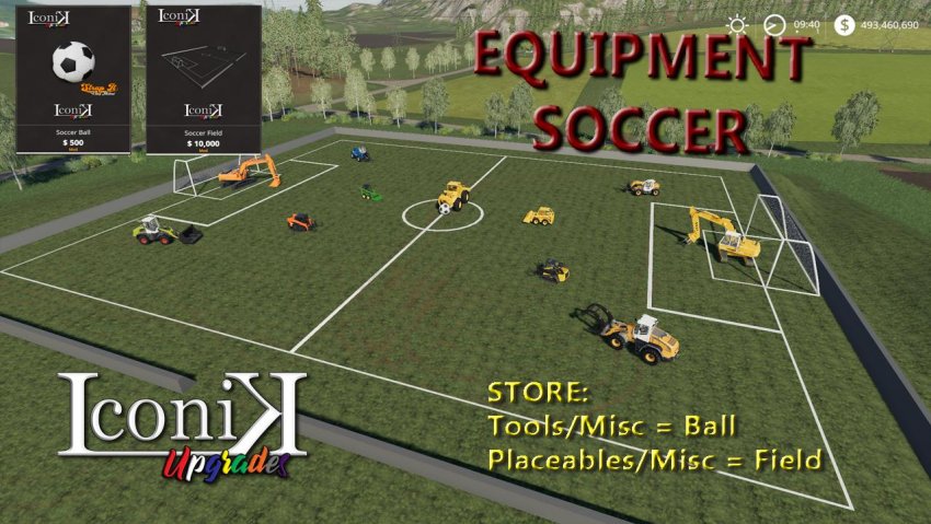 Iconik Soccer Set