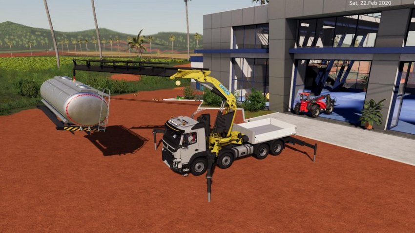 Volvo FMX Crane