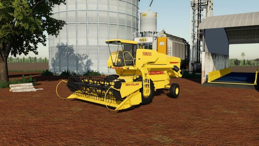 New Holland 8055 + Cutters