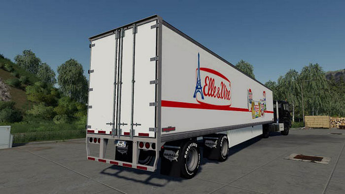 Refrigerated industrial trailer